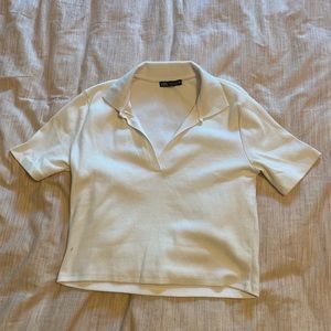 Zara basic white shirt